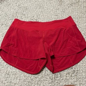 Lululemon speed up mid rise shorts 4in